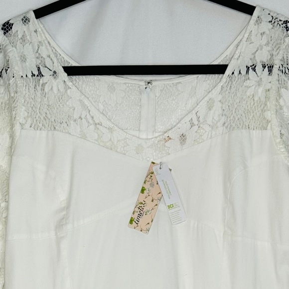 NWT Timeless Neck Lace Dress 1950s Retro Style Wedding, Events Dress Sz 18 - Picture 8 of 15